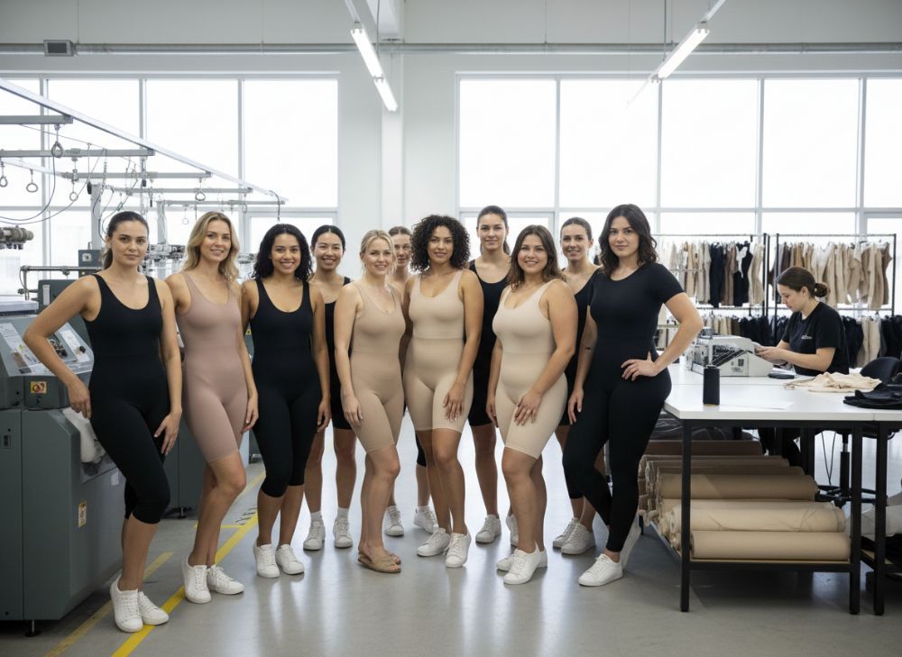 Fabricante Bodysuit Modelador Todo en Uno OEM