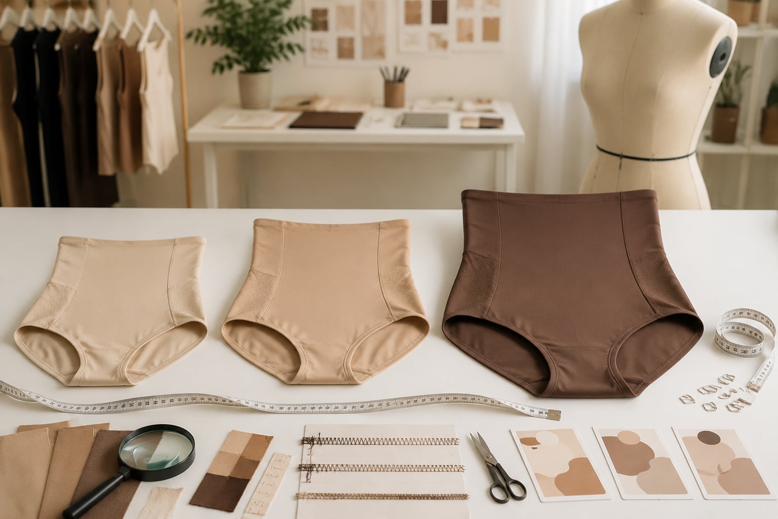 Cómo elegir materiales para shapewear profesional