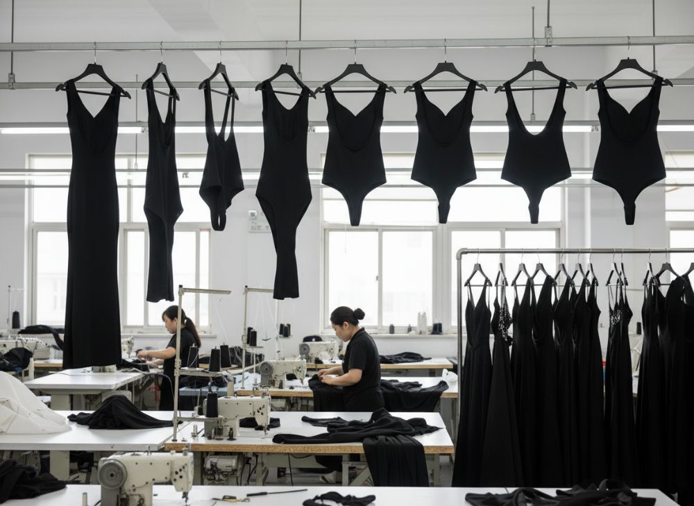 Fabricante Shapewear Negro Sin Espalda OEM