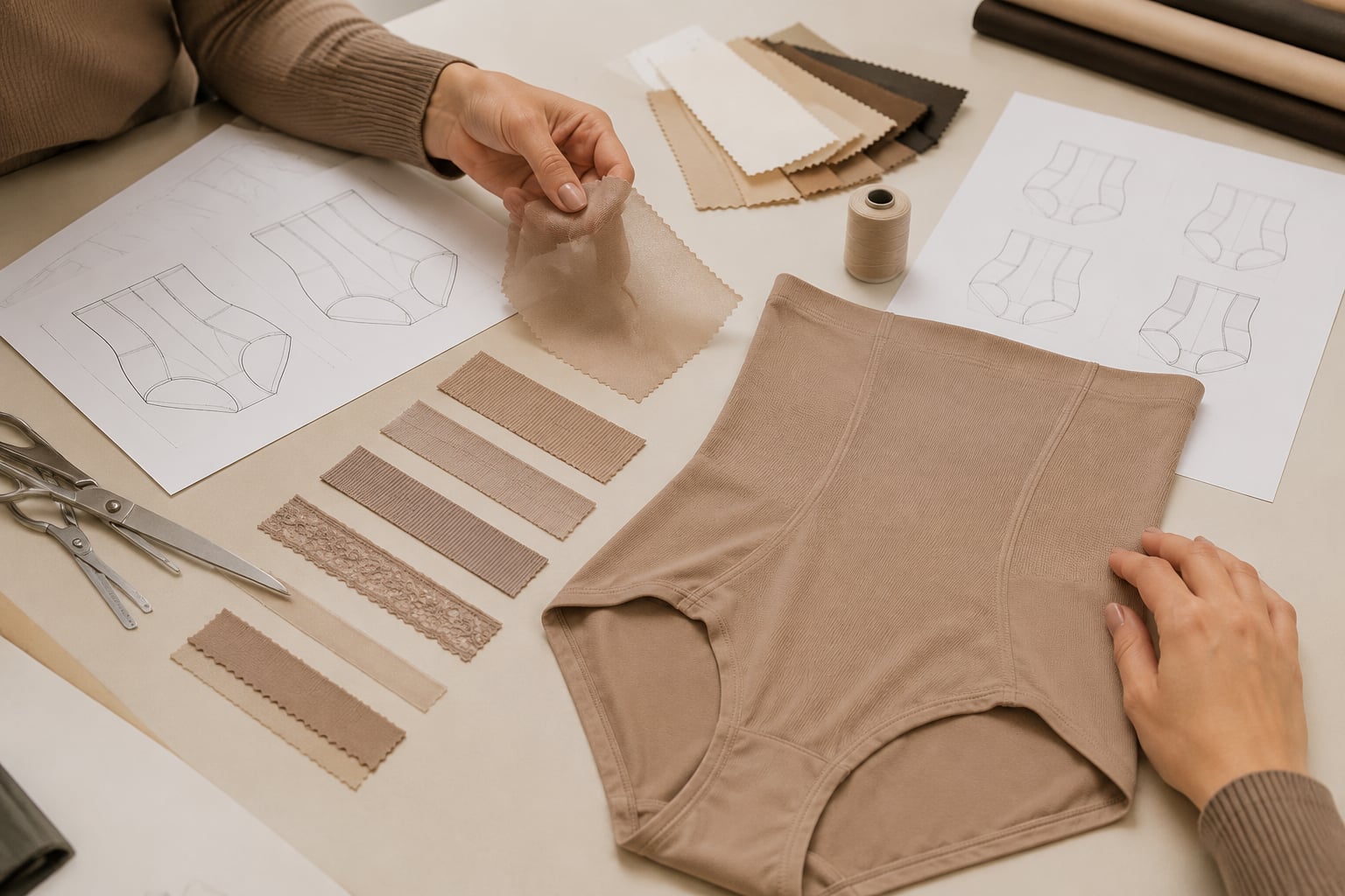 Cómo definir los niveles de compresión en shapewear
