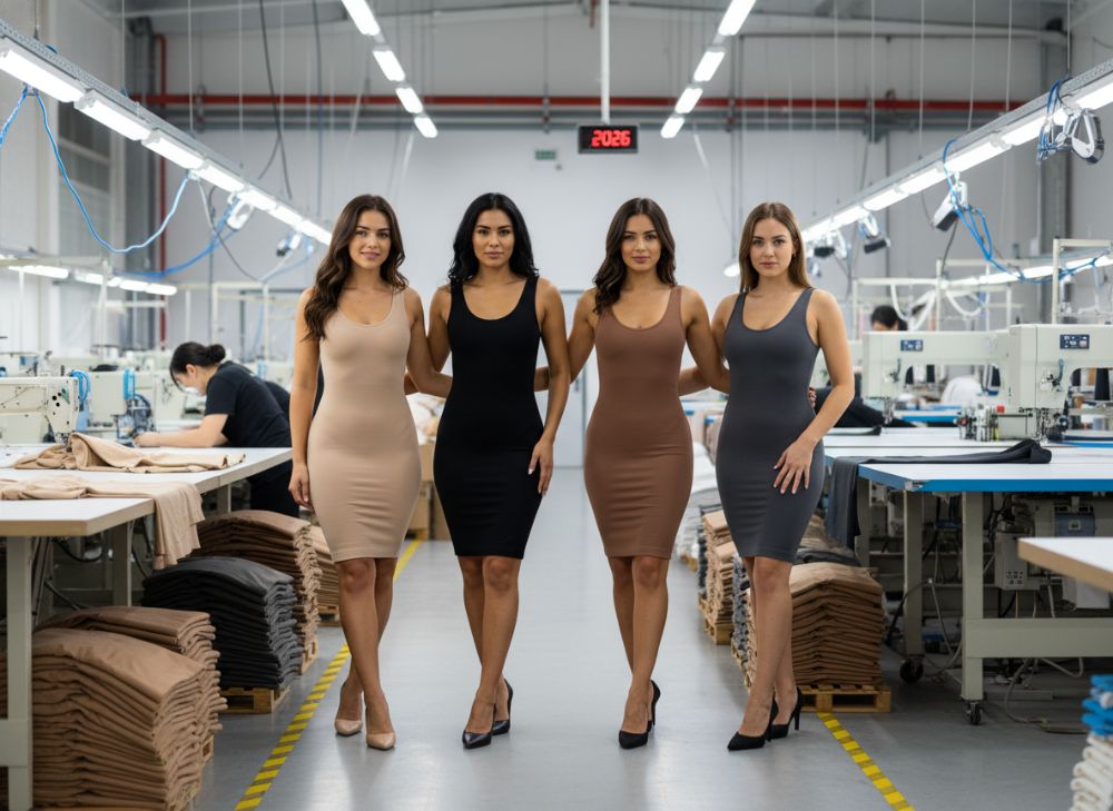 Fabricante Vestido Bodycon Modelador | Wholesale 2026