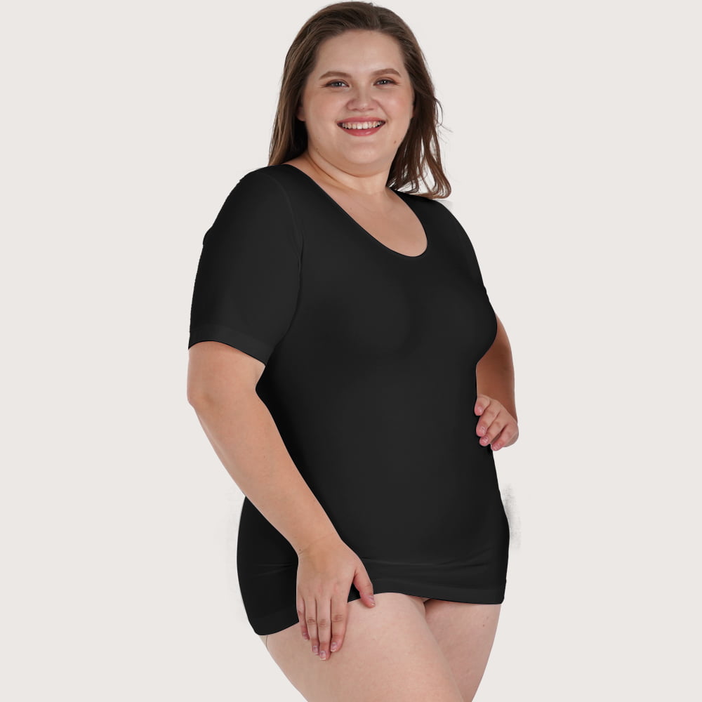 Camiseta moldeadora ajustada C-Shape